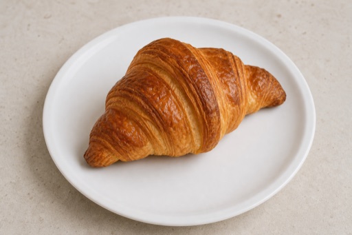 NZ Signature butter croissant bakery menu photo, New Zealand menu images by VDAMO