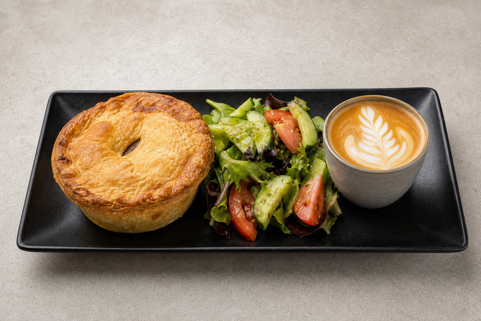 New Zealand cafe plate P02 — dish