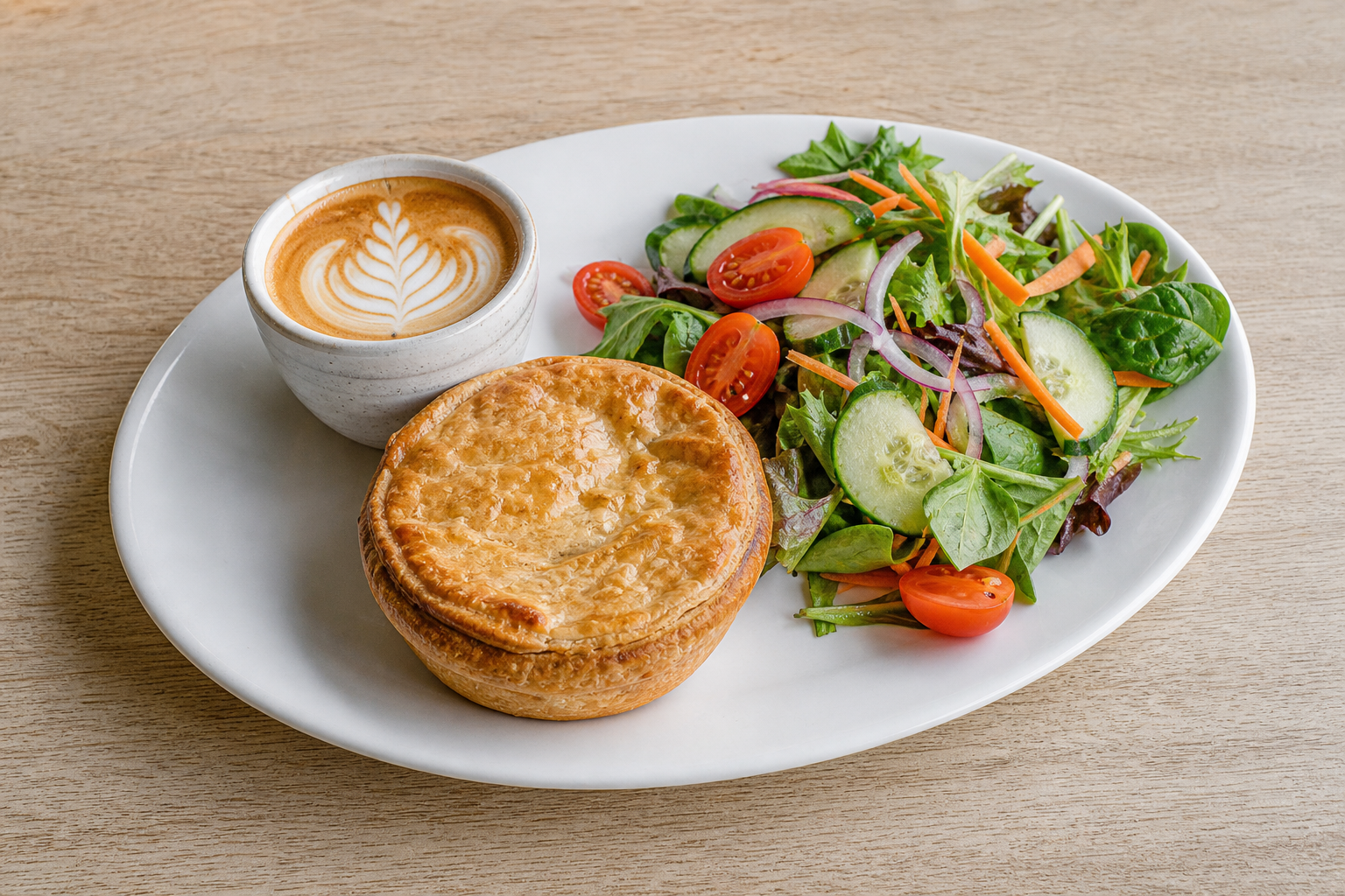 New Zealand cafe plate P03 — dish