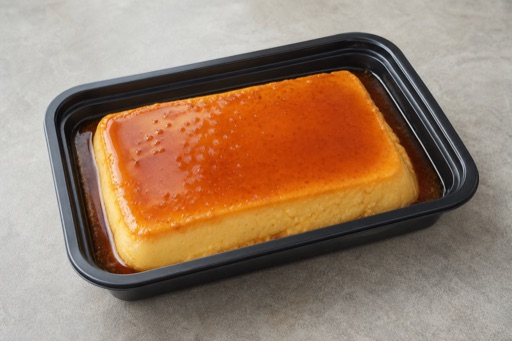 Photorealistic NZ Caramel custard dessert P06 food image by VDAMO
