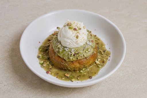 NZ Pistachio dessert plate dessert P04 — New Zealand dish