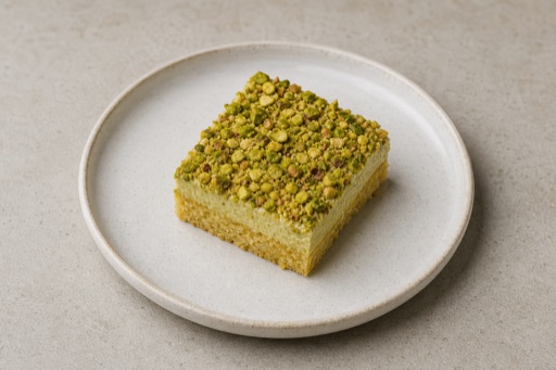 NZ Pistachio dessert plate dessert P09 — New Zealand dish