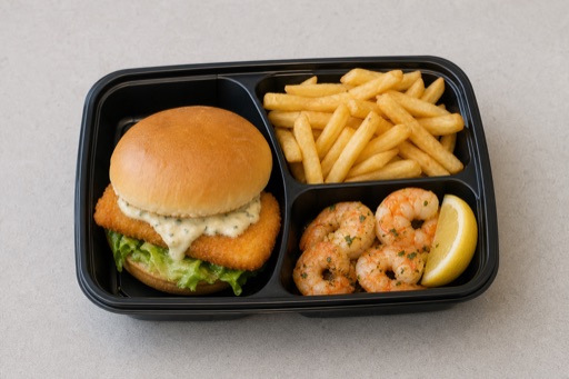 NZ Kids burger meal fast-food P06 — New Zealand dish