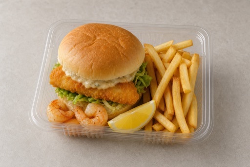 NZ Kids burger meal fast-food P07 — New Zealand dish