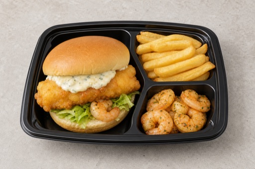 NZ Kids burger meal fast-food P08 — New Zealand dish