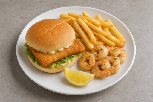 NZ Kids burger meal fast-food P09 — New Zealand dish