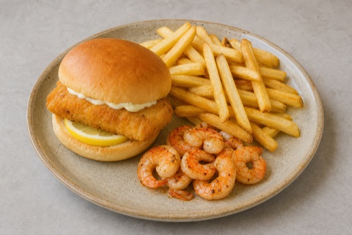 NZ Kids burger meal fast-food P10 — New Zealand dish