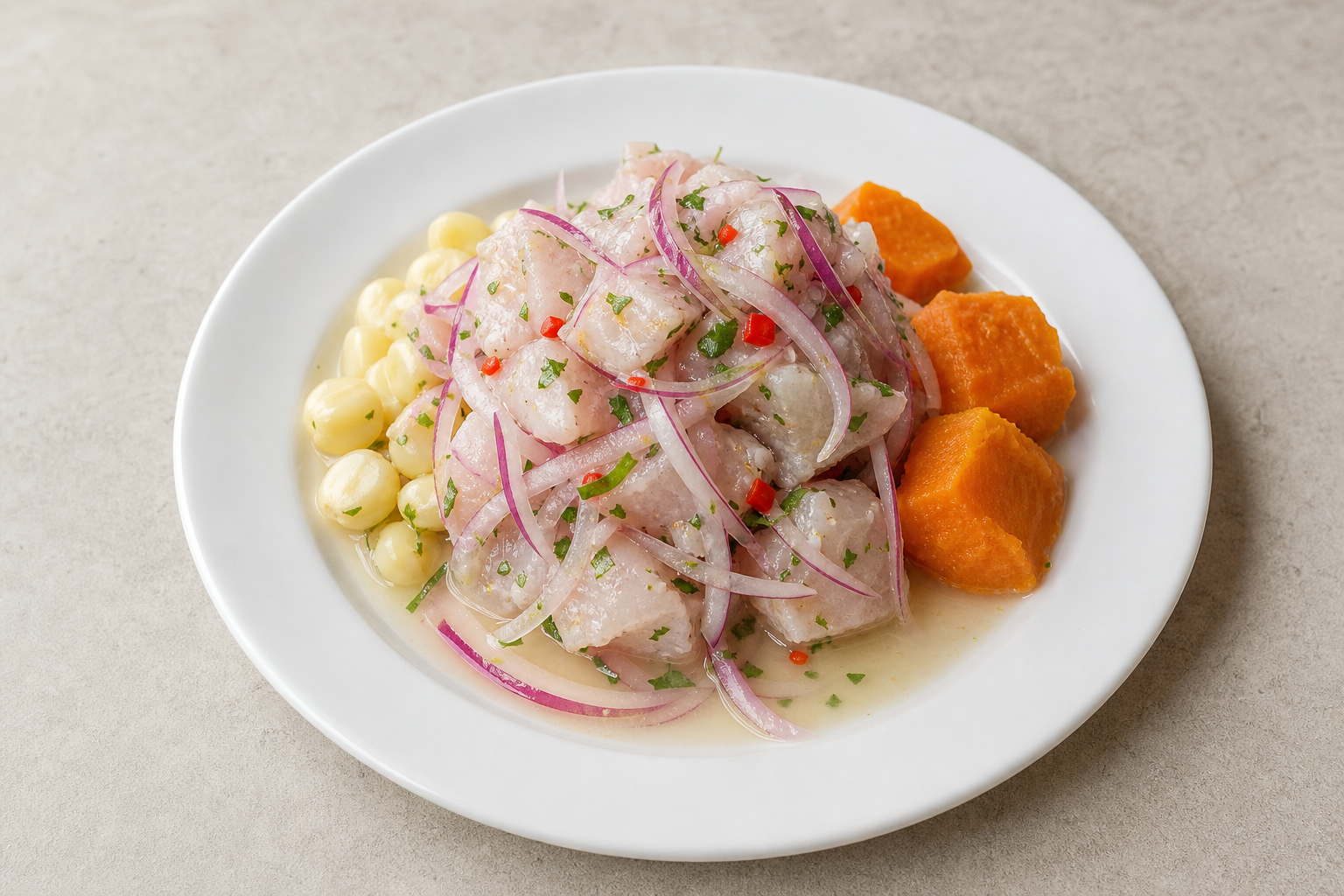 Photorealistic Ceviche P01 food image by VDAMO