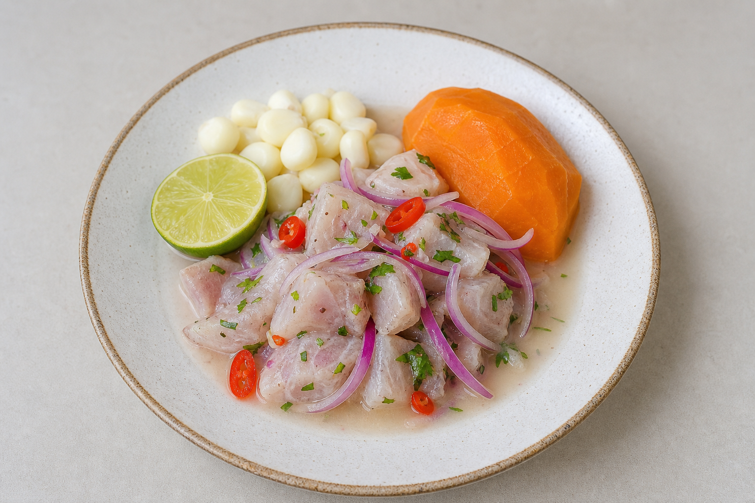 Photorealistic Ceviche P09 food image by VDAMO