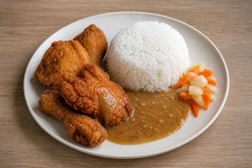 Filipino rice meal P10 — Philippines dish