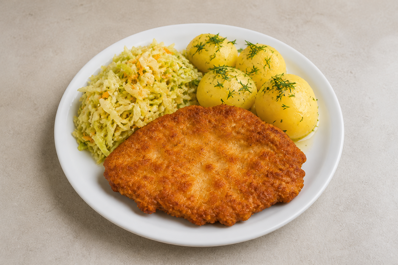 Photorealistic Polish lunch plate P09 food image by VDAMO