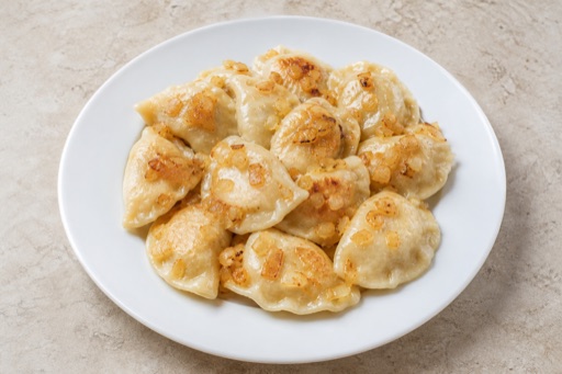 European dumpling plate food image by VDAMO