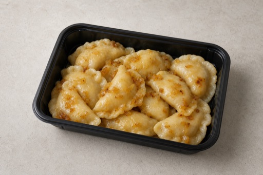 Photorealistic European dumpling plate P06 food image by VDAMO