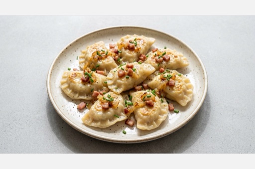 Photorealistic Pierogi ruskie P02 food image by VDAMO