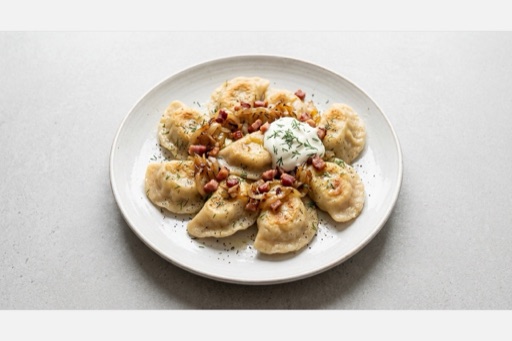 Photorealistic Pierogi ruskie P04 food image by VDAMO