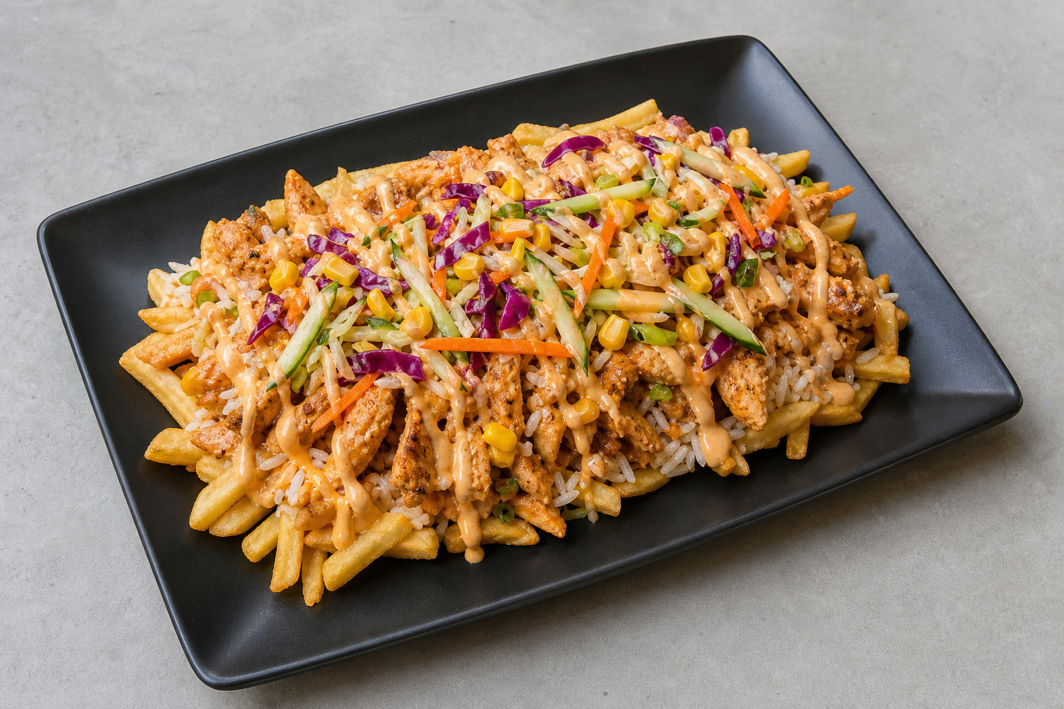 PL Loaded fries fast-food P02 — Poland dish