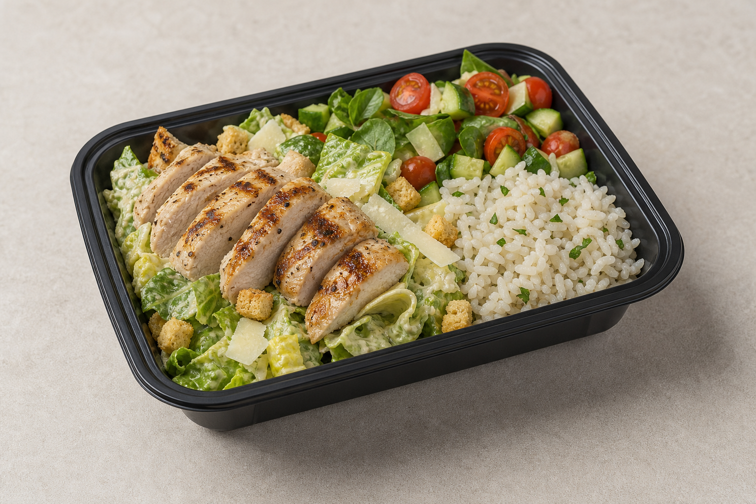 Photorealistic PL Caesar salad chicken western P06 food image by VDAMO