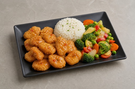 Photorealistic PT Chicken nuggets box fast-food P02 food image by VDAMO