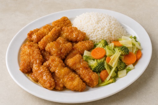 Photorealistic PT Chicken nuggets box fast-food P03 food image by VDAMO