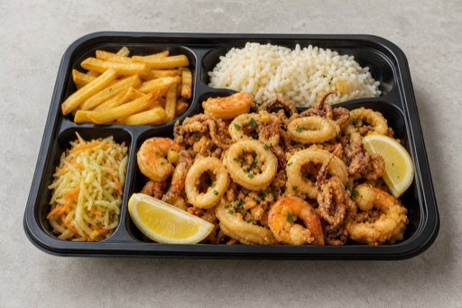 PT Fried calamari basket portuguese P08 — Portugal dish