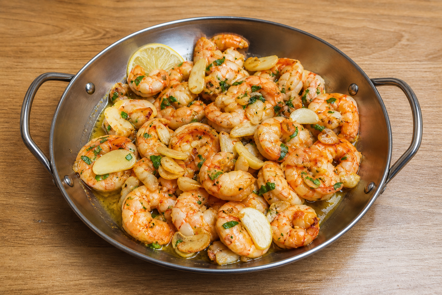 PT Garlic butter shrimp portuguese P05 — Portugal dish