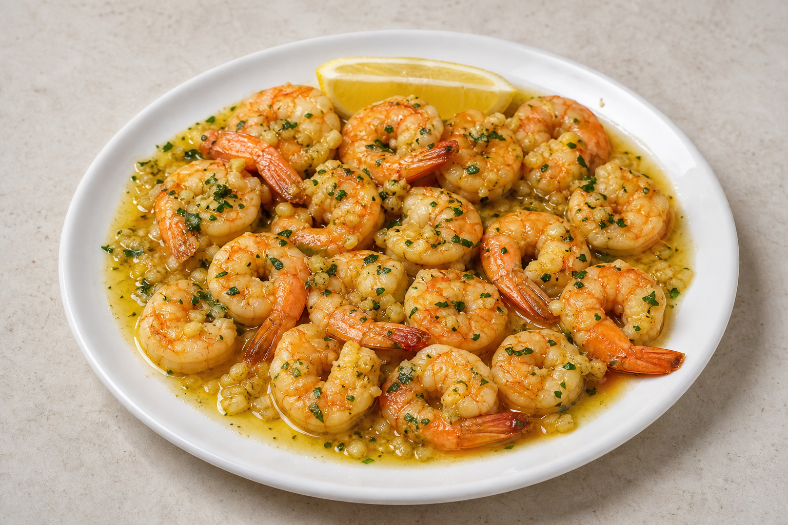 PT Garlic butter shrimp portuguese P09 — Portugal dish