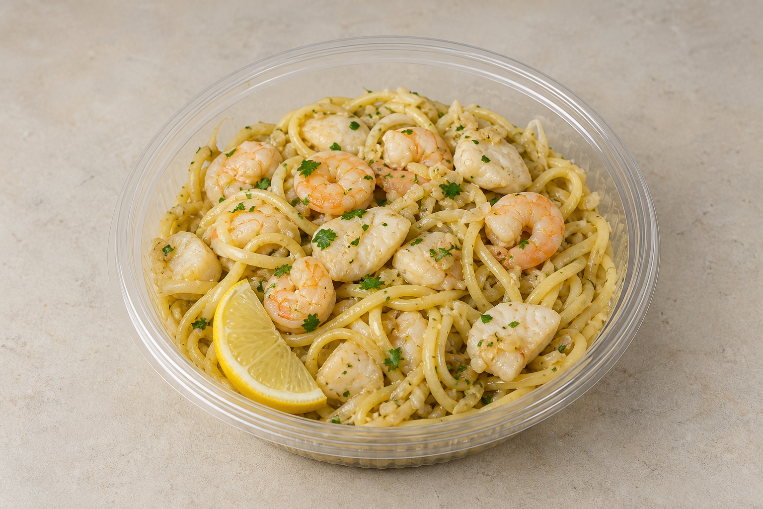 PT Seafood pasta bowl portuguese P07 — Portugal dish