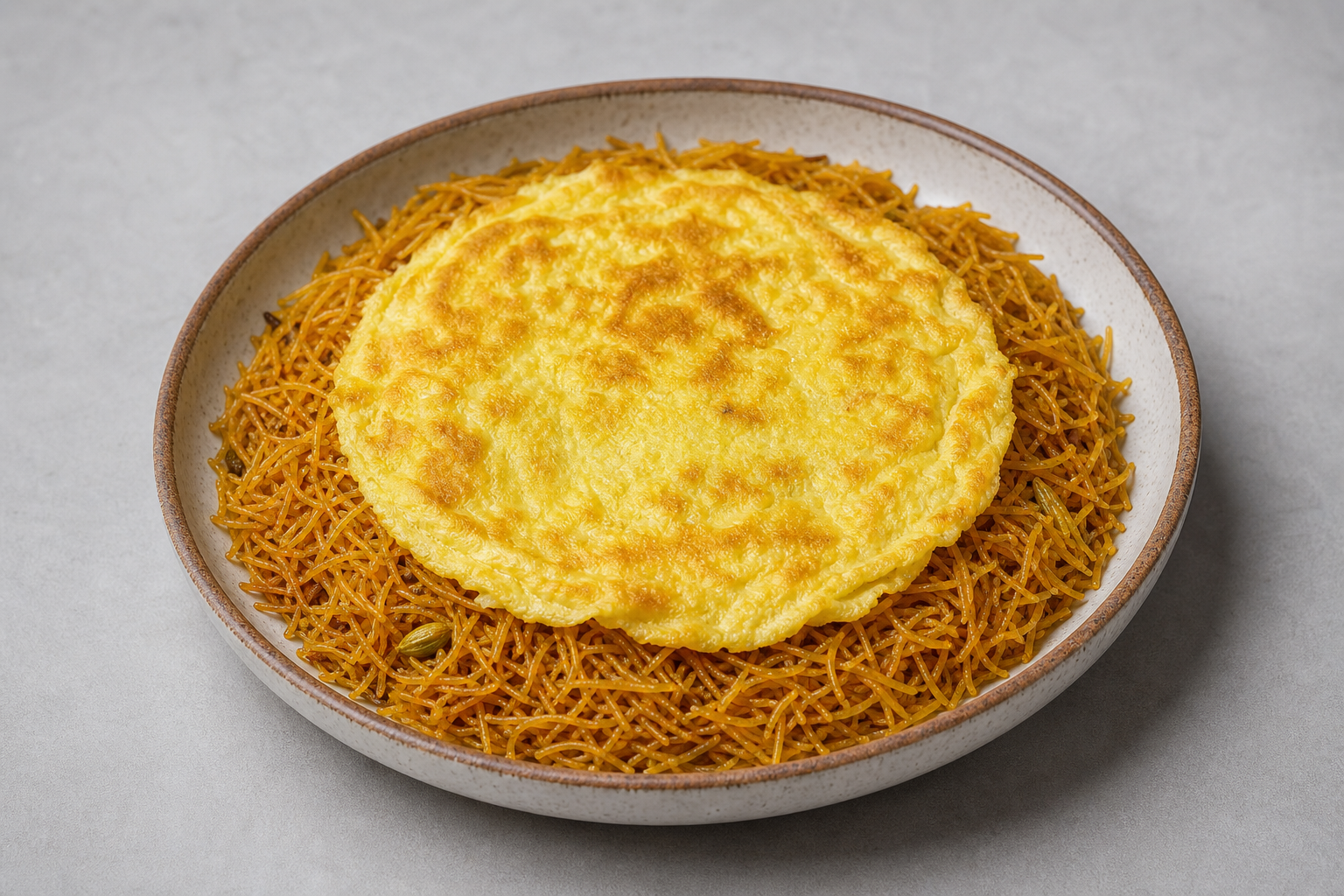 Photorealistic Balaleet P09 food image by VDAMO