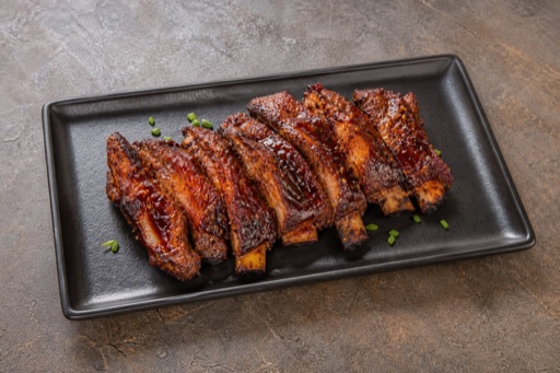 RO Honey barbecue ribs barbecue P02 — Romania dish
