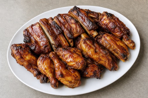 RO Honey barbecue ribs barbecue P03 — Romania dish