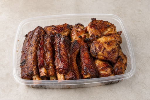 RO Honey barbecue ribs barbecue P07 — Romania dish