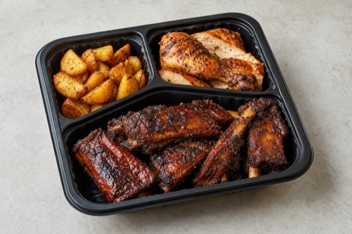 RO Honey barbecue ribs barbecue P08 — Romania dish