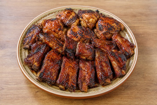 RO Honey barbecue ribs barbecue P10 — Romania dish