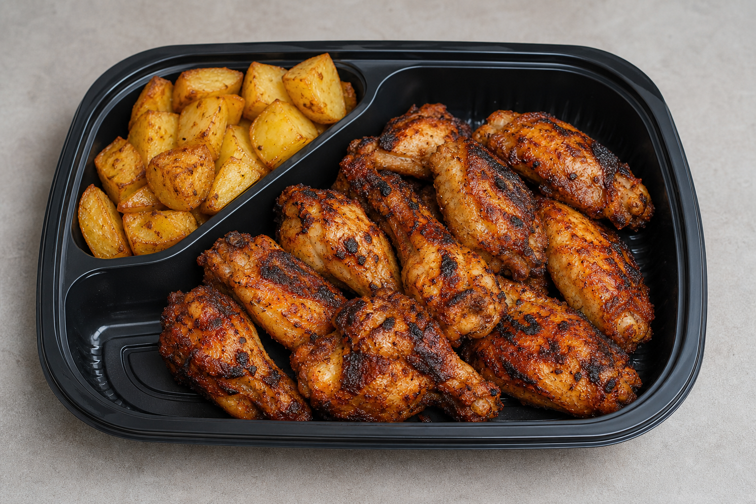 RO Spiced grilled wings barbecue P08 — Romania dish