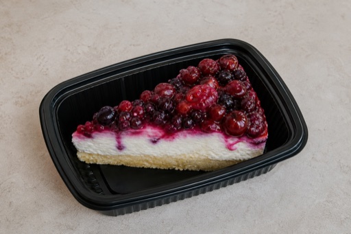 Photorealistic RO Fruit cheesecake slice dessert P06 food image by VDAMO