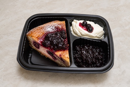 Photorealistic RO Fruit cheesecake slice dessert P08 food image by VDAMO