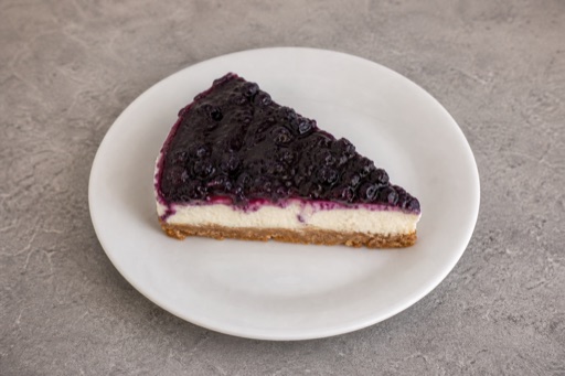 Photorealistic RO Fruit cheesecake slice dessert P09 food image by VDAMO