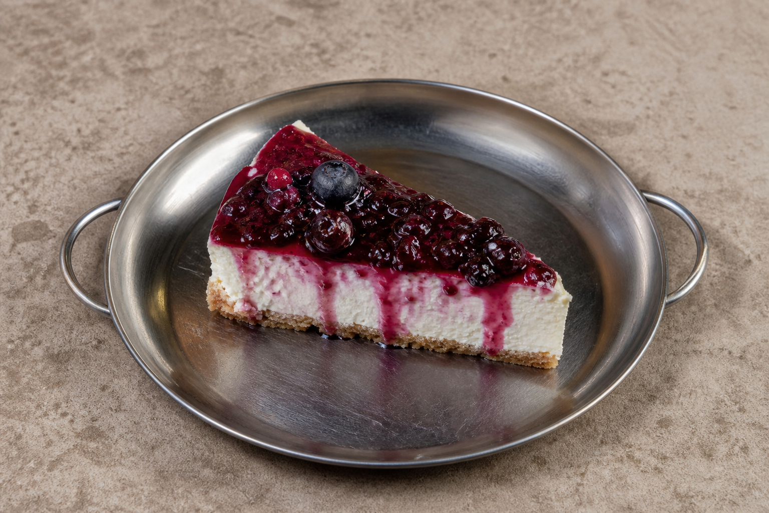 Photorealistic RO Fruit cheesecake slice dessert P05 food image by VDAMO
