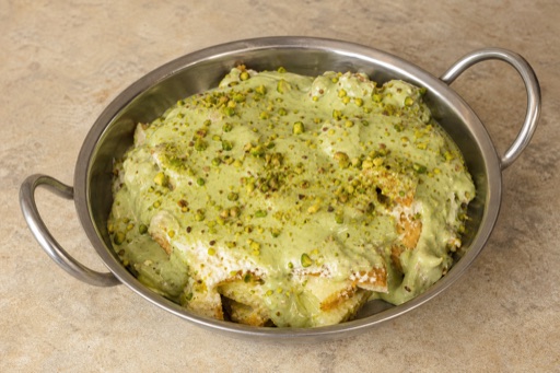 RO Pistachio dessert plate dessert P05 — Romania dish