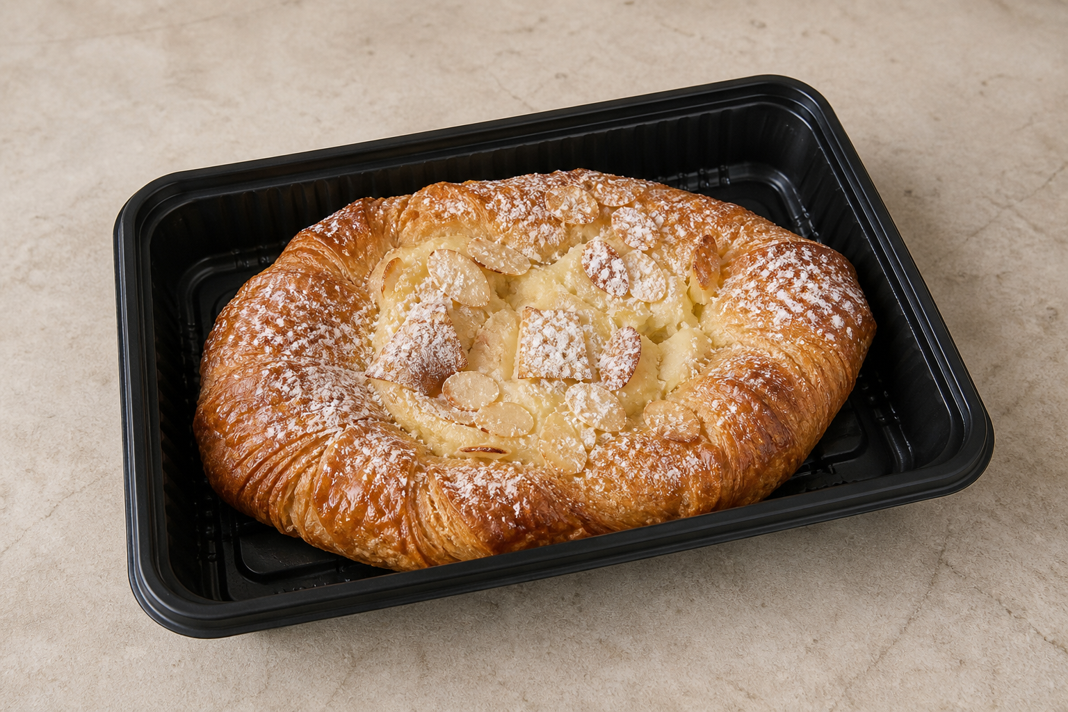 Photorealistic RS Almond Danish bakery P06 food image by VDAMO