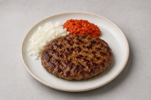 Pljeskavica P02 — Serbia dish