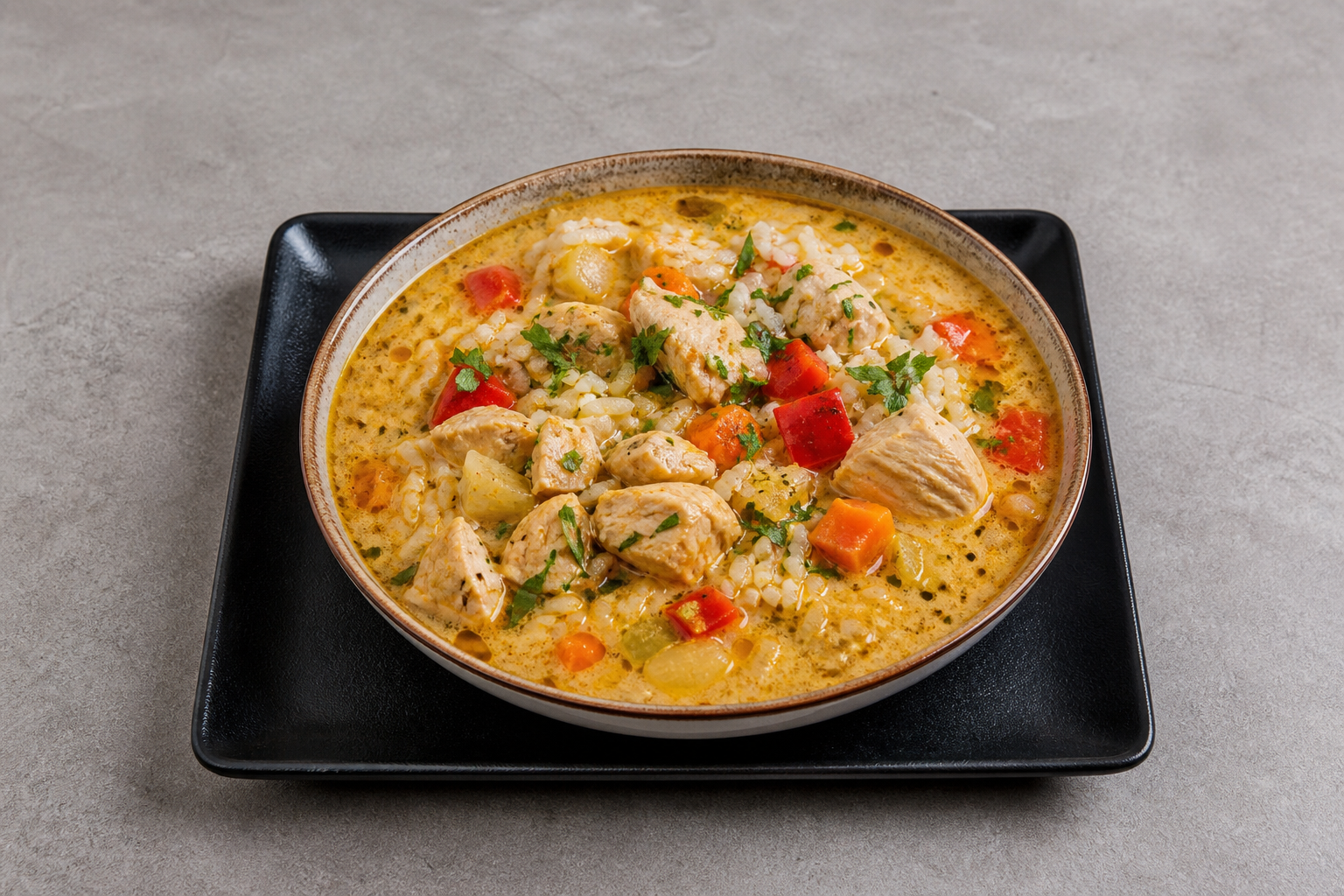 RS House soup bowl balkan P02 — Serbia dish