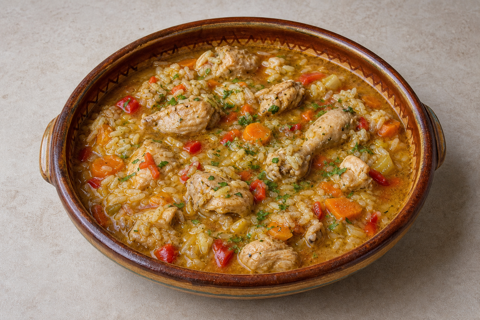 RS House soup bowl balkan P10 — Serbia dish