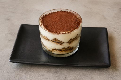 Photorealistic RS Tiramisu cup dessert P02 food image by VDAMO