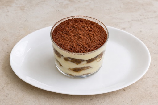 Photorealistic RS Tiramisu cup dessert P03 food image by VDAMO