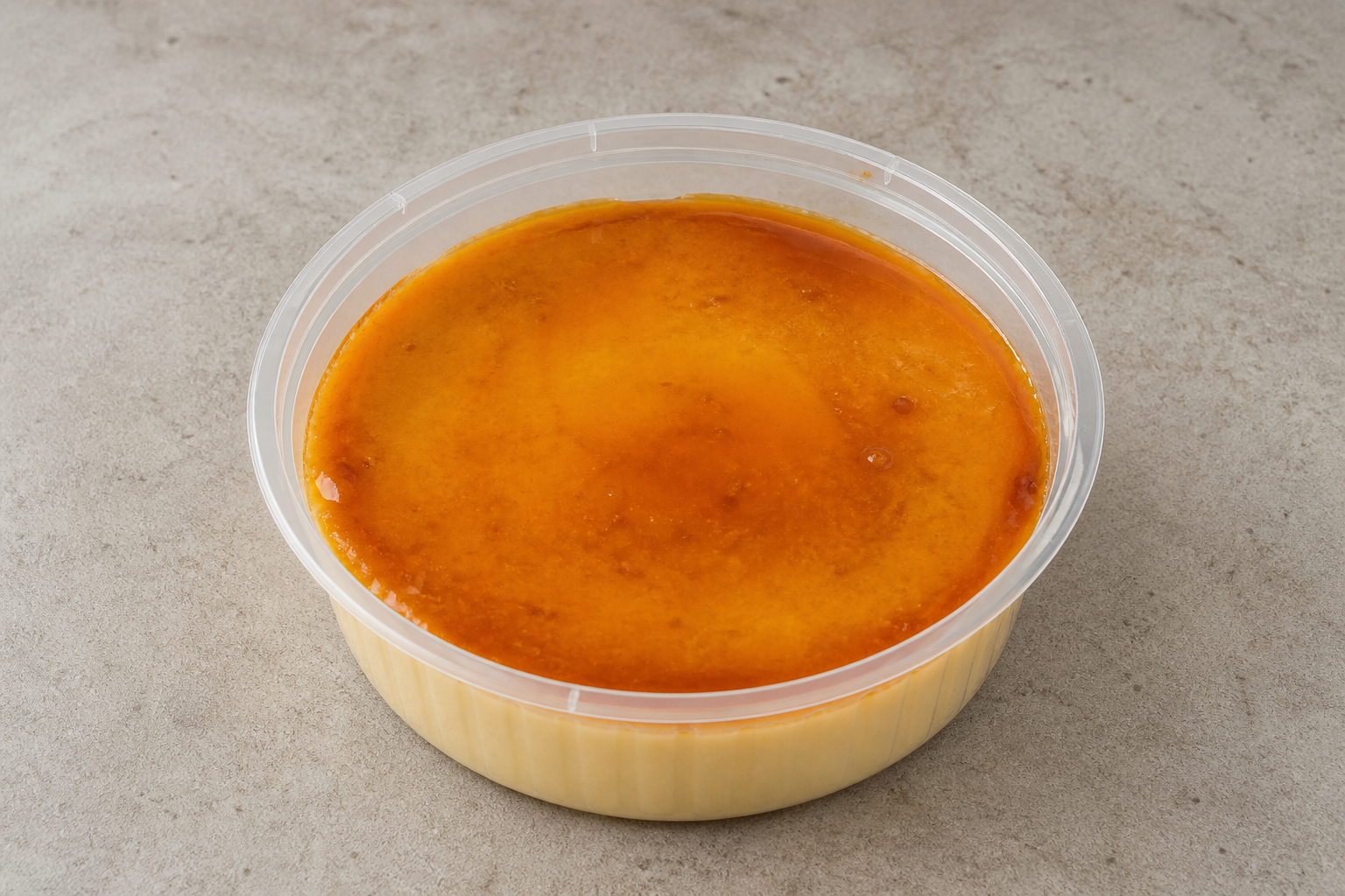 Photorealistic RU Caramel custard dessert P07 food image by VDAMO