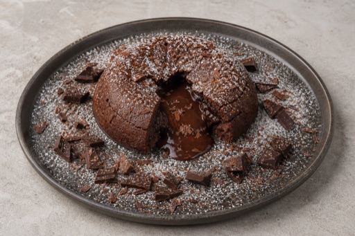 RU Chocolate lava cake dessert P10 — Russia dish