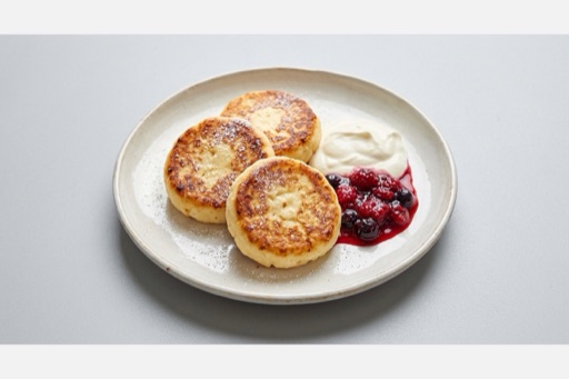 Photorealistic Syrniki P07 food image by VDAMO