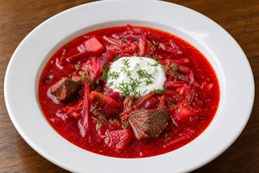 Russian borscht food image by VDAMO