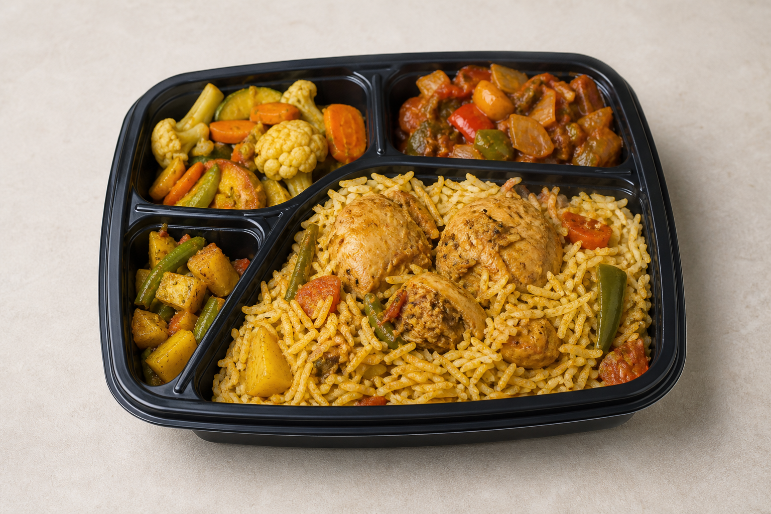 Photorealistic SA Mixed mezze platter middle-eastern P08 food image by VDAMO